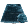 Elastane and 150D Silk Shagy floor rug
